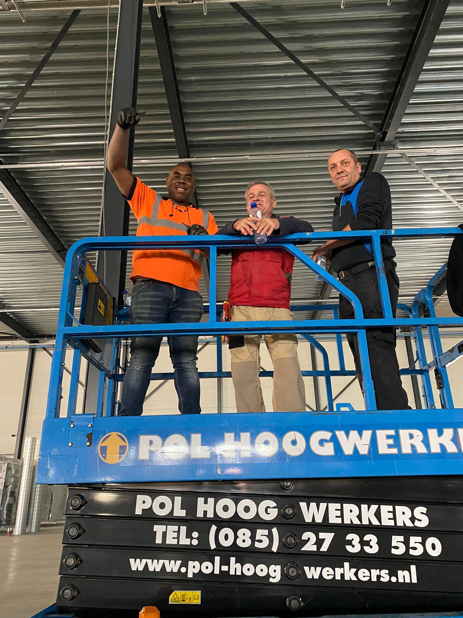 Volt Detachering bezoekt technische vakmensen op een project